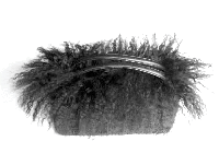 Suede leather and sheepskin bags